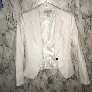 White blazer
